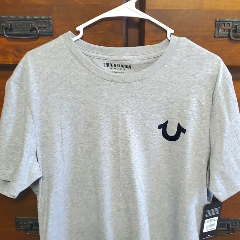 True Religion Buddha crewneck tee NWT